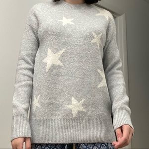 Oversized starry sweater